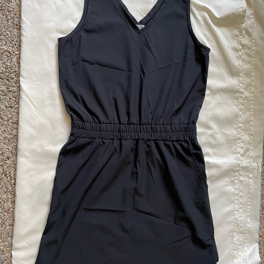 Kavu Black Sleeveless V-Neck Dress